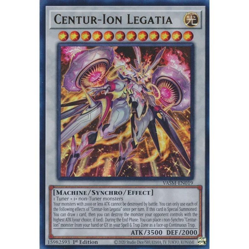 Image for Centur-Ion Legatia (VASM-EN019) (VASM) - YuGiOh