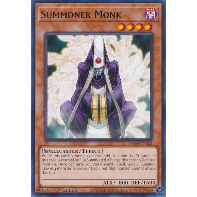 Image for Summoner Monk (VASM-EN025) (VASM) - YuGiOh