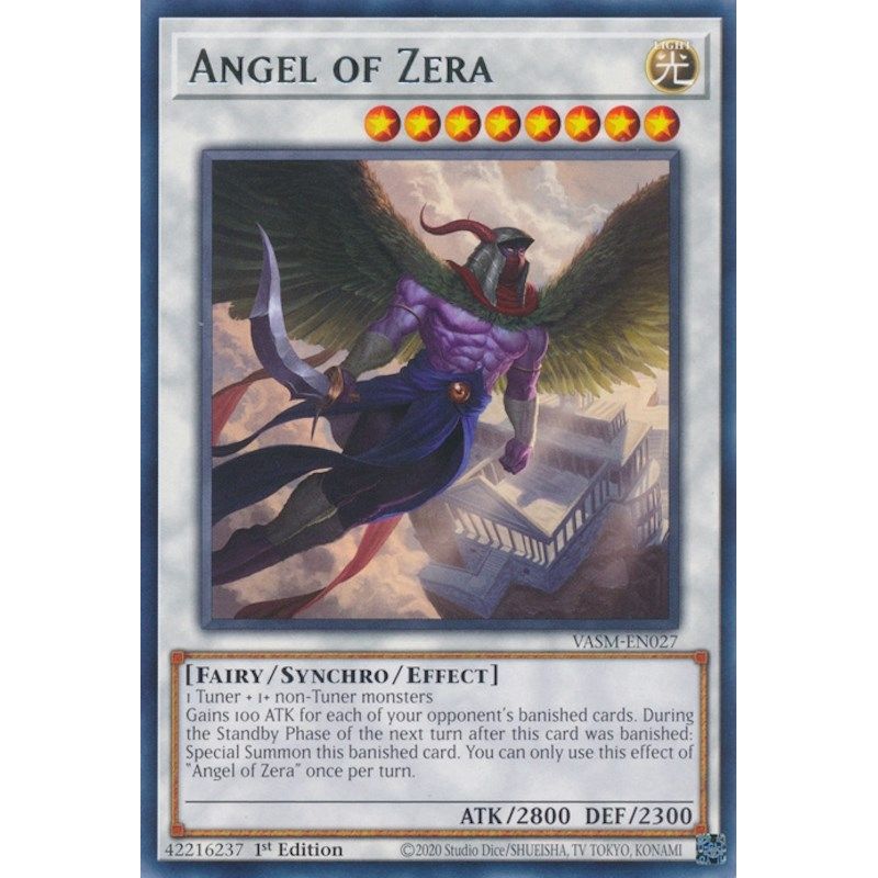 Image for Angel of Zera (VASM-EN027) (VASM) - YuGiOh