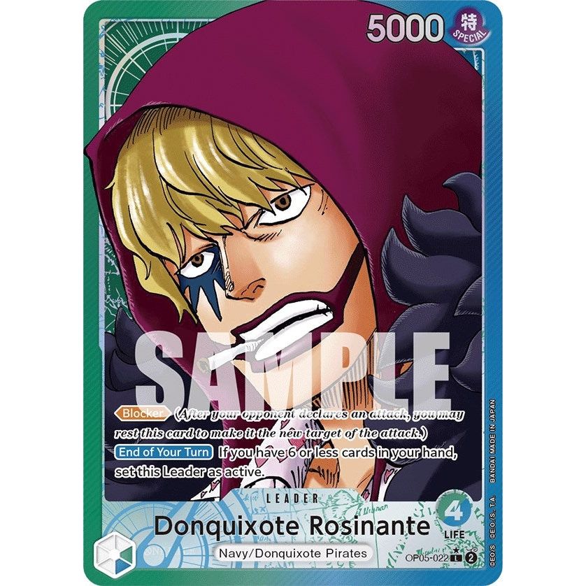 Image for Donquixote Rosinante (022) (Alternate Art) (OP05-022) (OP05) - One Piece Card Game