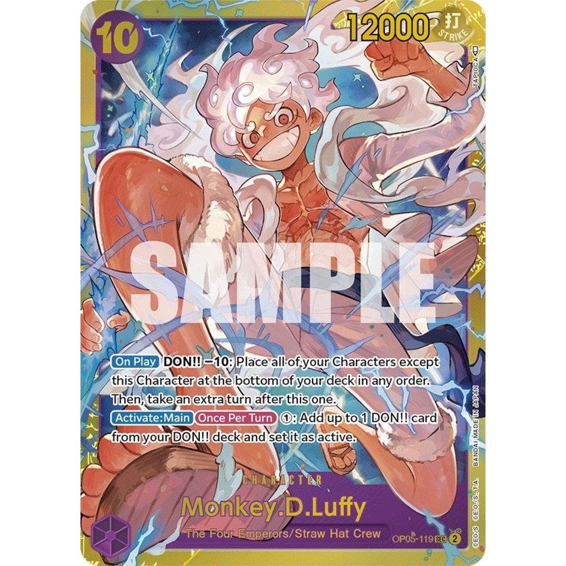 Image for Monkey.D.Luffy (119) (OP05-119) (OP05) - One Piece Card Game