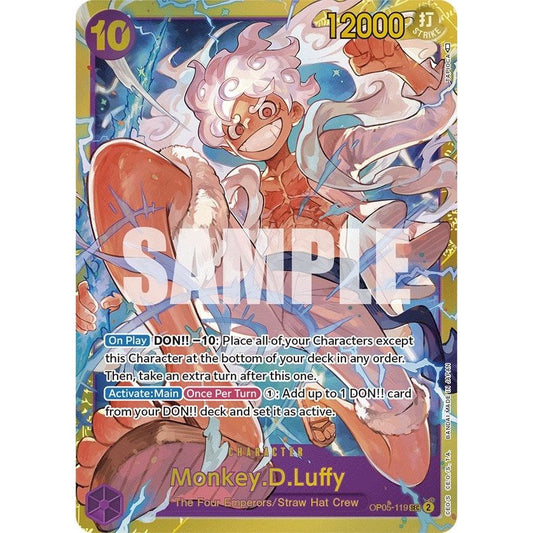 Image for Monkey.D.Luffy (119) (OP05-119) (OP05) - One Piece Card Game