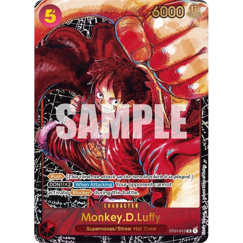 Image for Monkey.D.Luffy (012) (Alternate Art) (ST01-012) (OP05) - One Piece Card Game