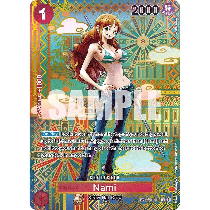 Image for Nami (SP) (OP01-016) (OP05) - One Piece Card Game