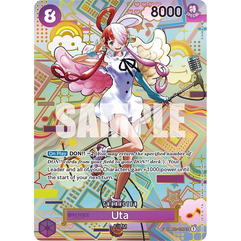 Image for Uta (SP) (OP02-120) (OP05) - One Piece Card Game
