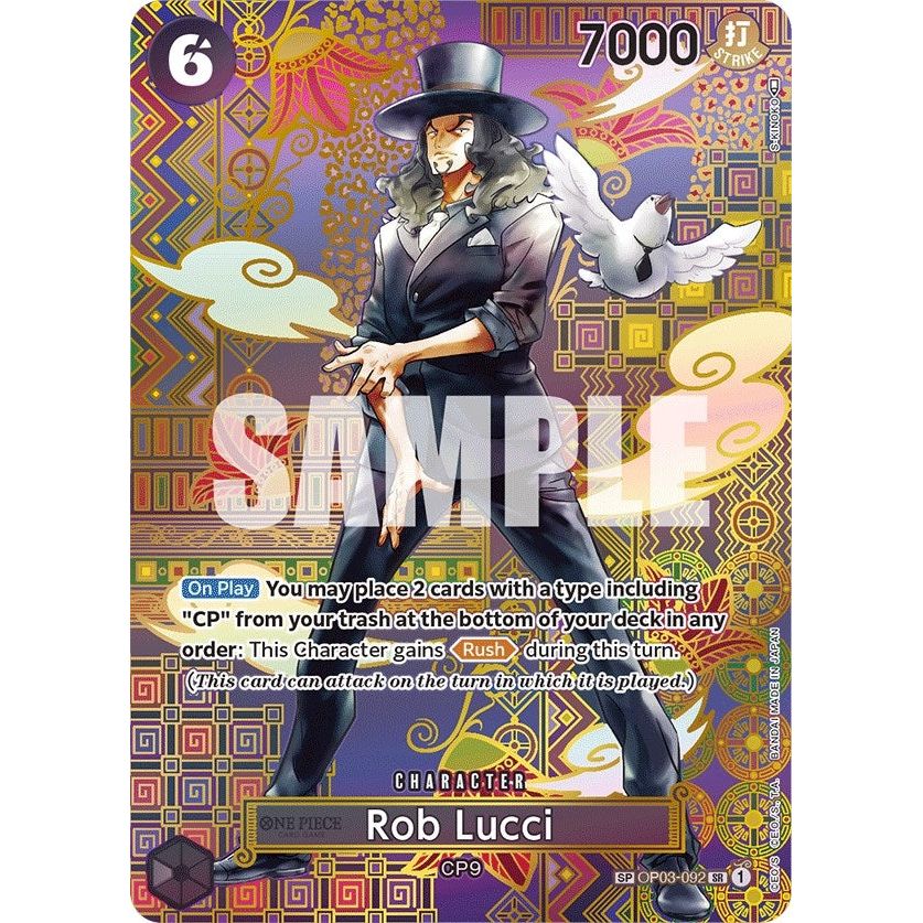 Image for Rob Lucci (092) (SP) (OP03-092) (OP05) - One Piece Card Game