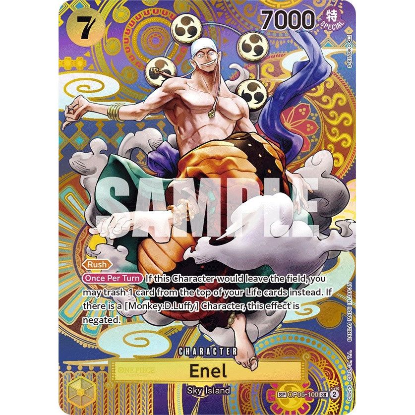 Image for Enel (100) (SP) (OP05-100) (OP05) - One Piece Card Game