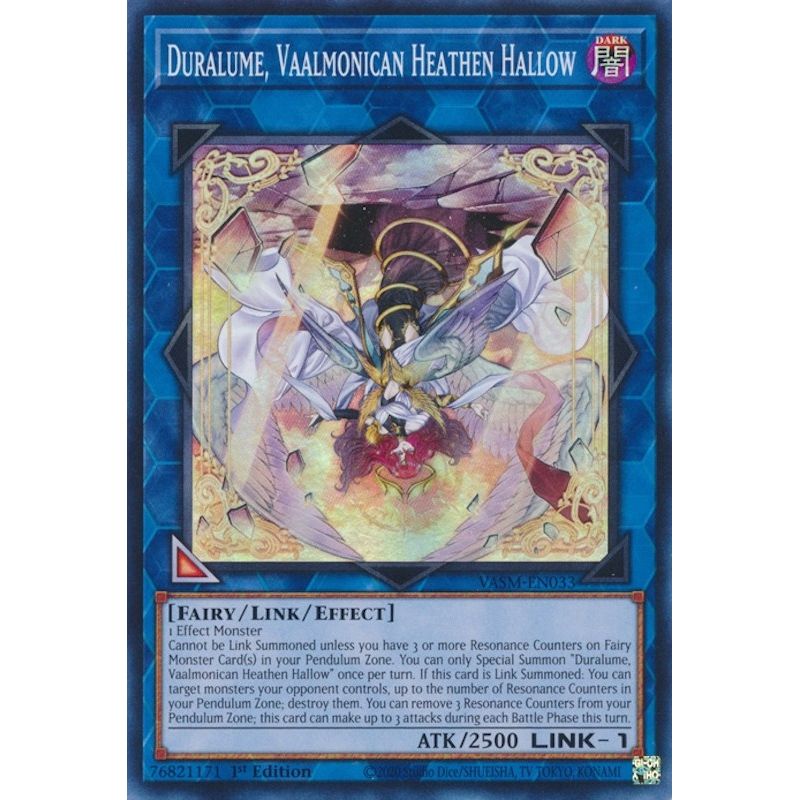 Image for Duralume, Vaalmonican Heathen Hallow (VASM-EN033) (VASM) - YuGiOh