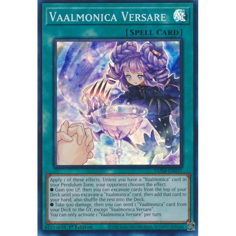 Image for Vaalmonica Versare (VASM-EN037) (VASM) - YuGiOh