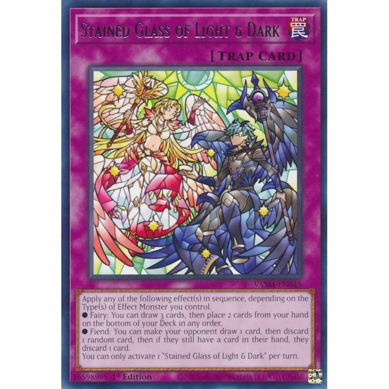 Image for Stained Glass of Light & Dark (VASM-EN045) (VASM) - YuGiOh