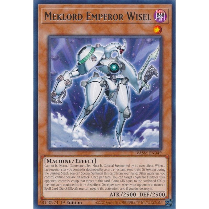 Image for Meklord Emperor Wisel (VASM-EN049) (VASM) - YuGiOh