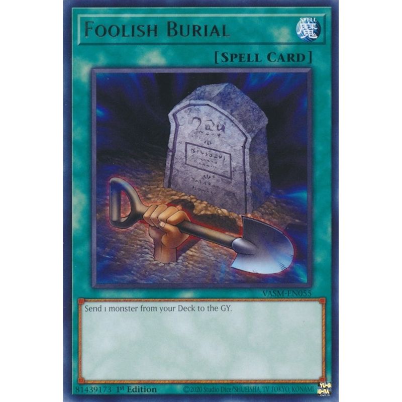 Image for Foolish Burial (VASM-EN055) (VASM) - YuGiOh