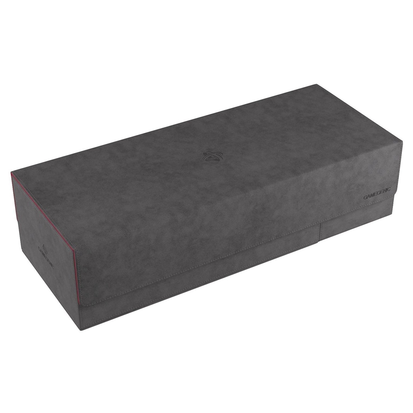 Image for GameGenic Cards' Lair Pro Deck Box - Red and Grey (Holds 1000+) - Deck Boxes