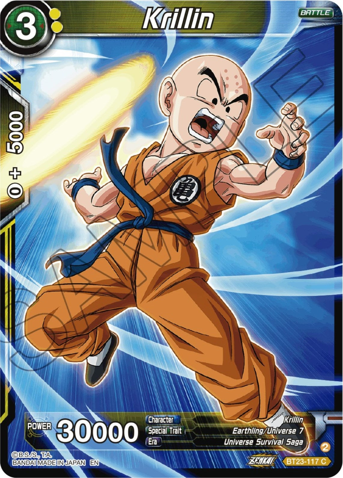 Image for Krillin (BT23-117) (BT23) - Dragon Ball Super: Masters