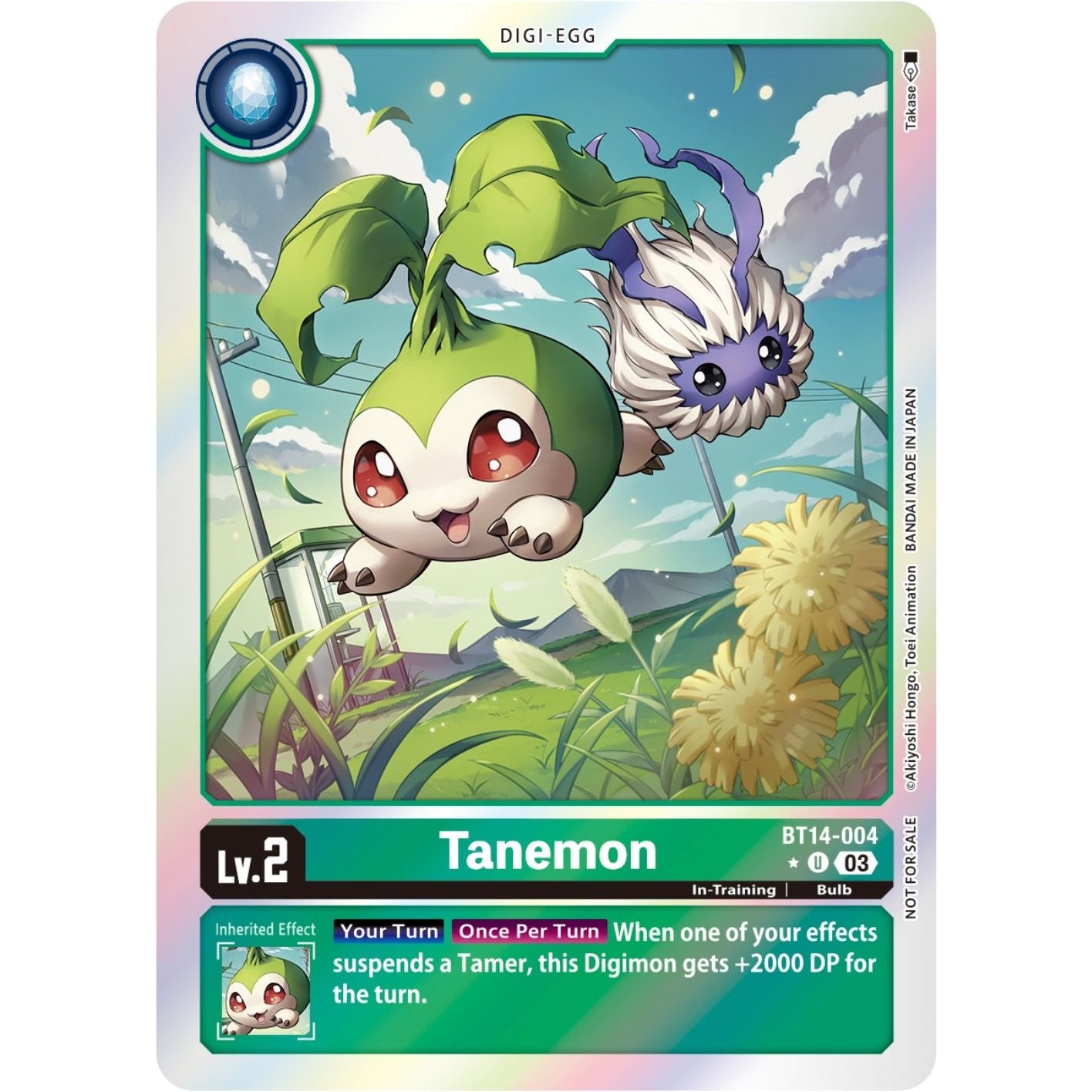 Image for Tanemon (Blast Ace Box Promotion Pack) (BT14-004 U) (BT14) - Digimon Card Game