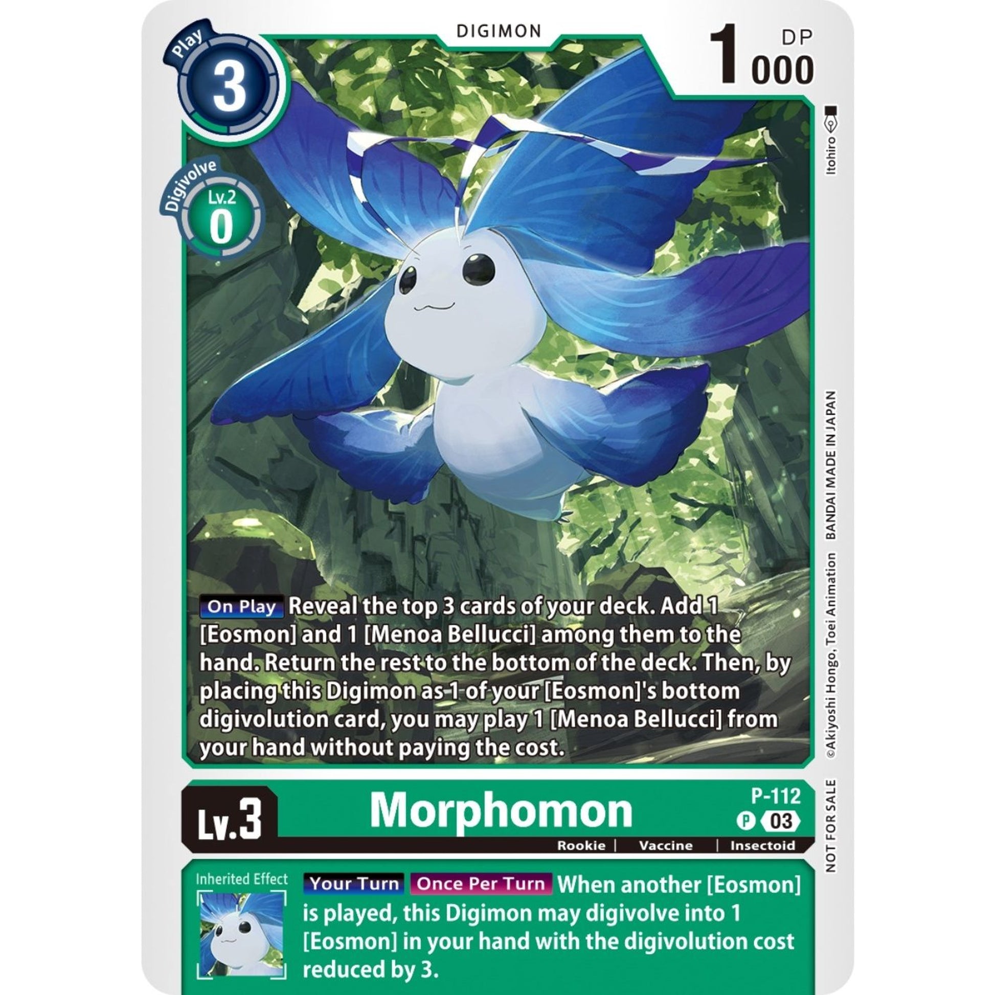 Image for Morphomon - P-112 (3rd Anniversary Survey Pack) (P-112 P) (D-PR) - Digimon Card Game