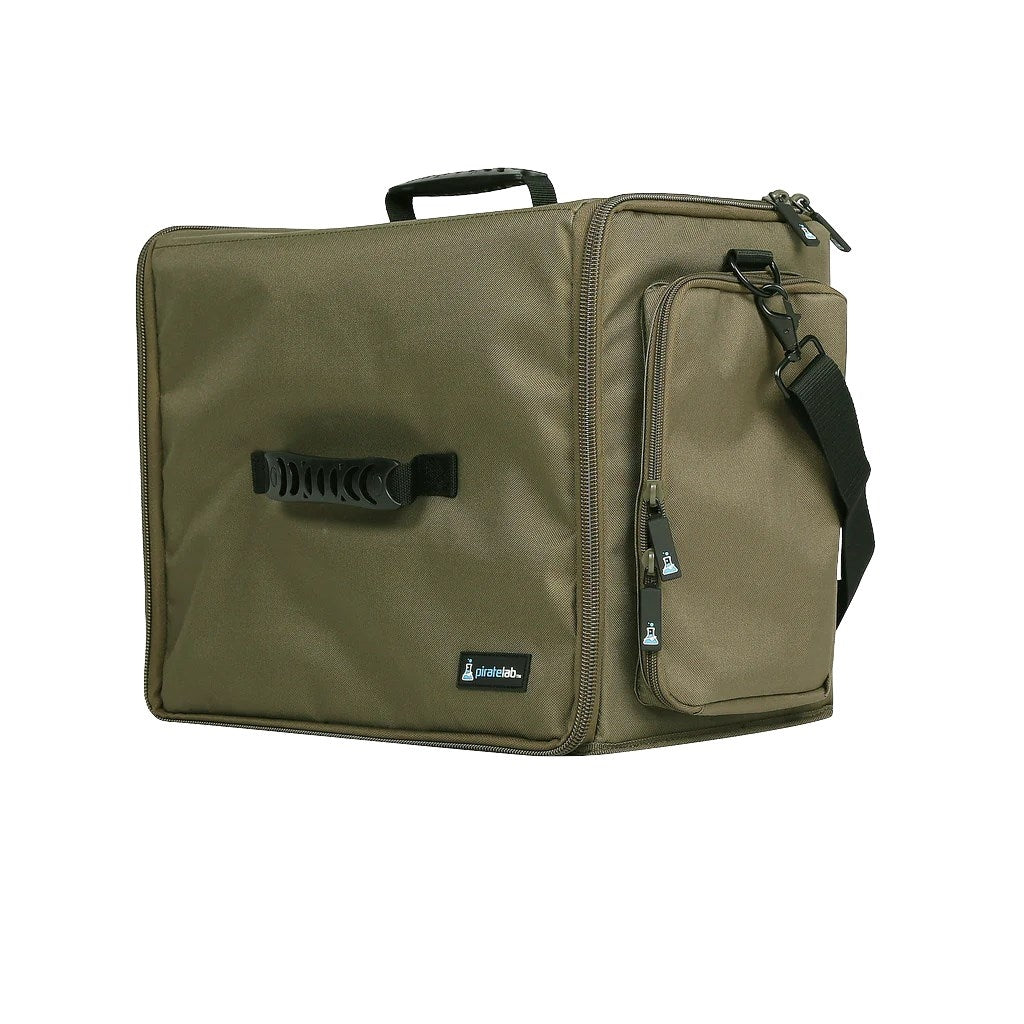 Image for Extra Large Card Case - Olive (3-Row Max Capacity Tray plus 10 Dividers) - Collectible Storage