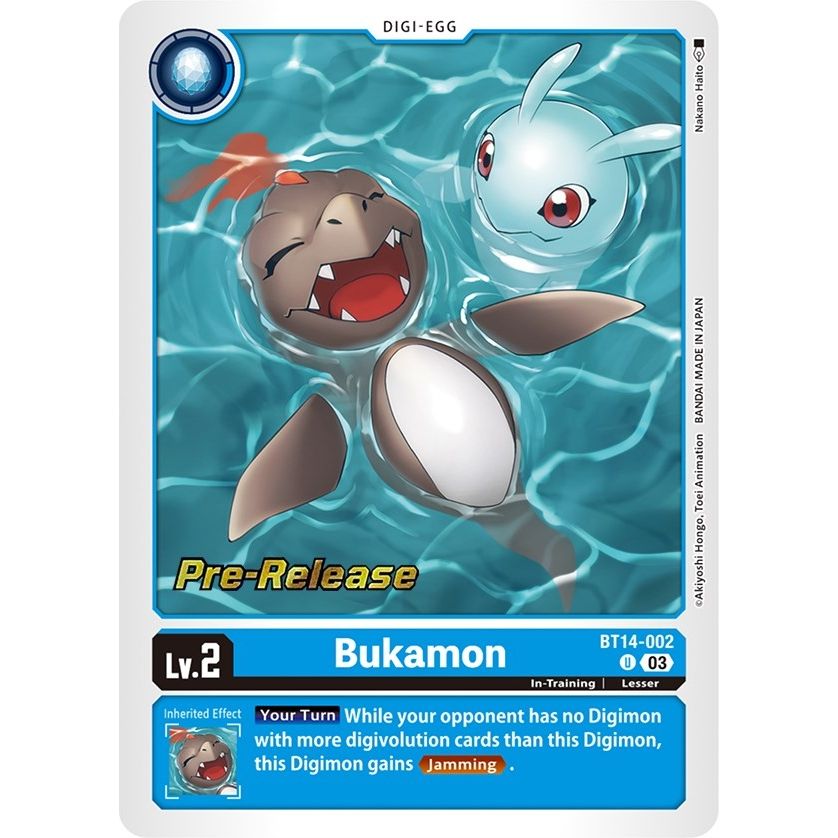 Image for Bukamon (BT14-002 U) (BT14_PR) - Digimon Card Game