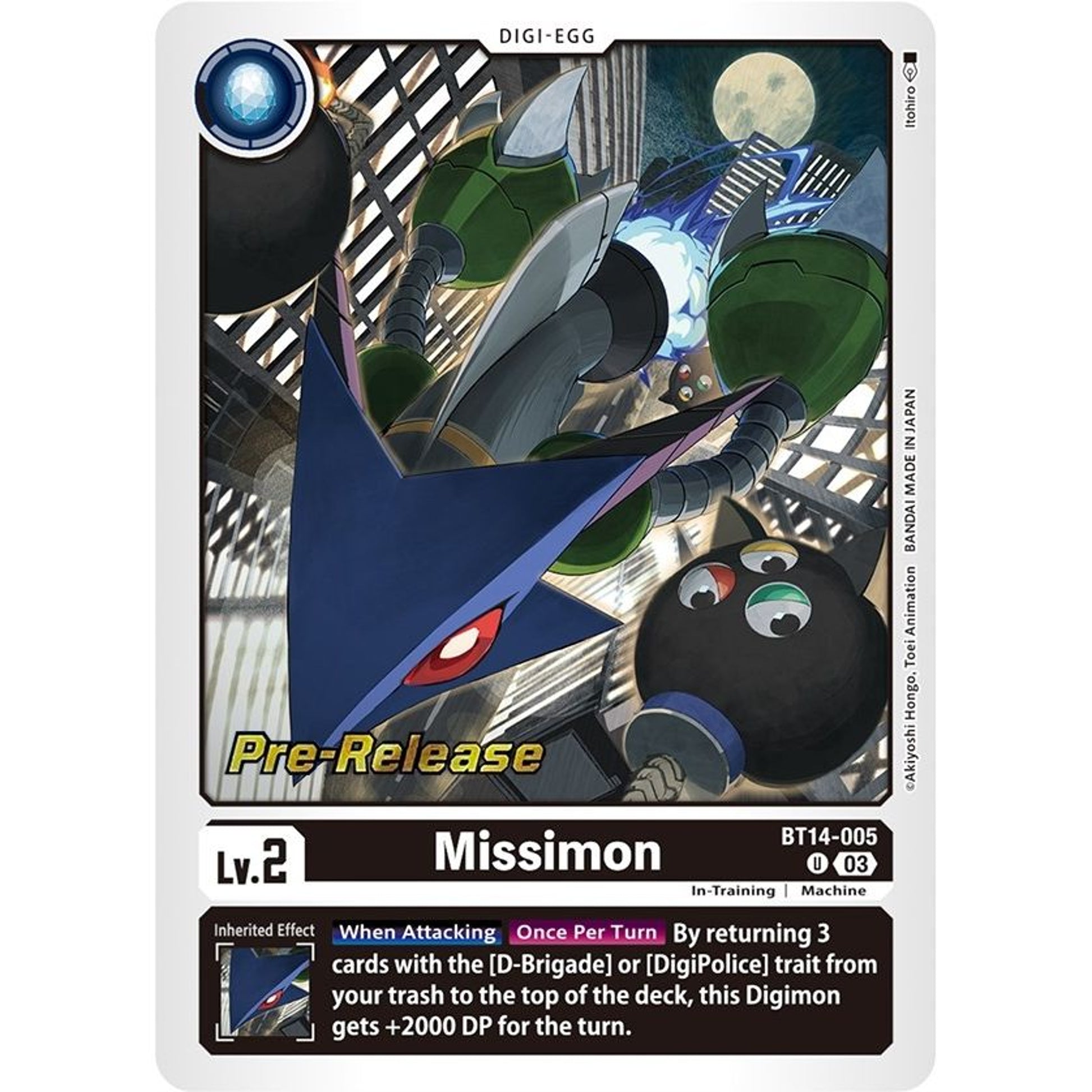 Image for Missimon (BT14-005 U) (BT14_PR) - Digimon Card Game