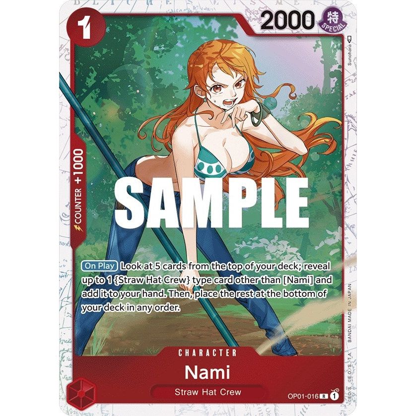 Image for Nami - OP01-016 (Ultra Deck: The Three Captains) (OP01-016) (OP-PR) - One Piece Card Game