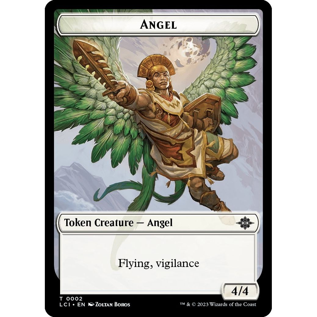Image for Angel Token (2) (LCI) - Magic: The Gathering