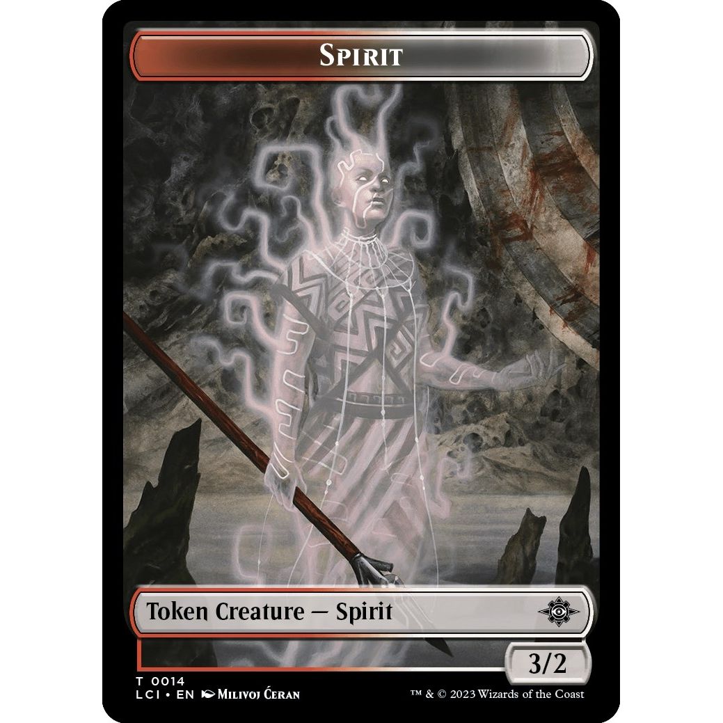 Image for Spirit Token (14) (LCI) - Magic: The Gathering