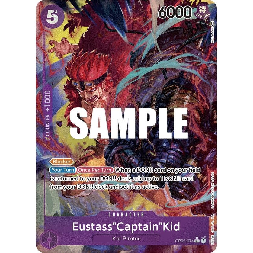 Image for Eustass"Captain"Kid (Alternate Art) (OP05-074) (OP05) - One Piece Card Game