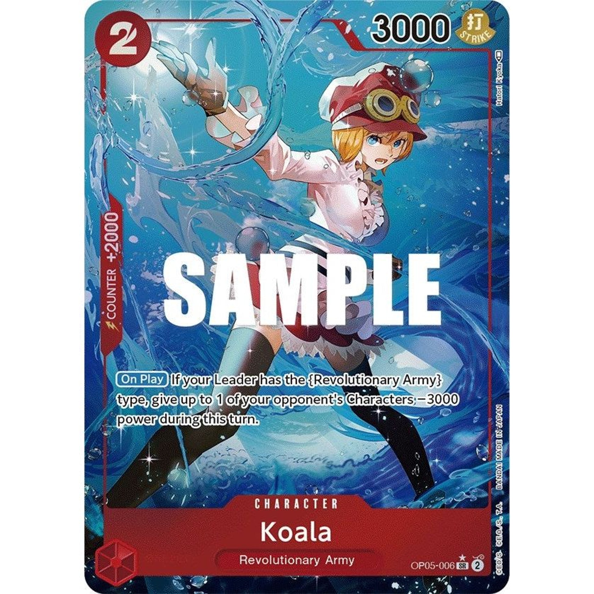 Image for Koala (Alternate Art) (OP05-006) (OP05) - One Piece Card Game