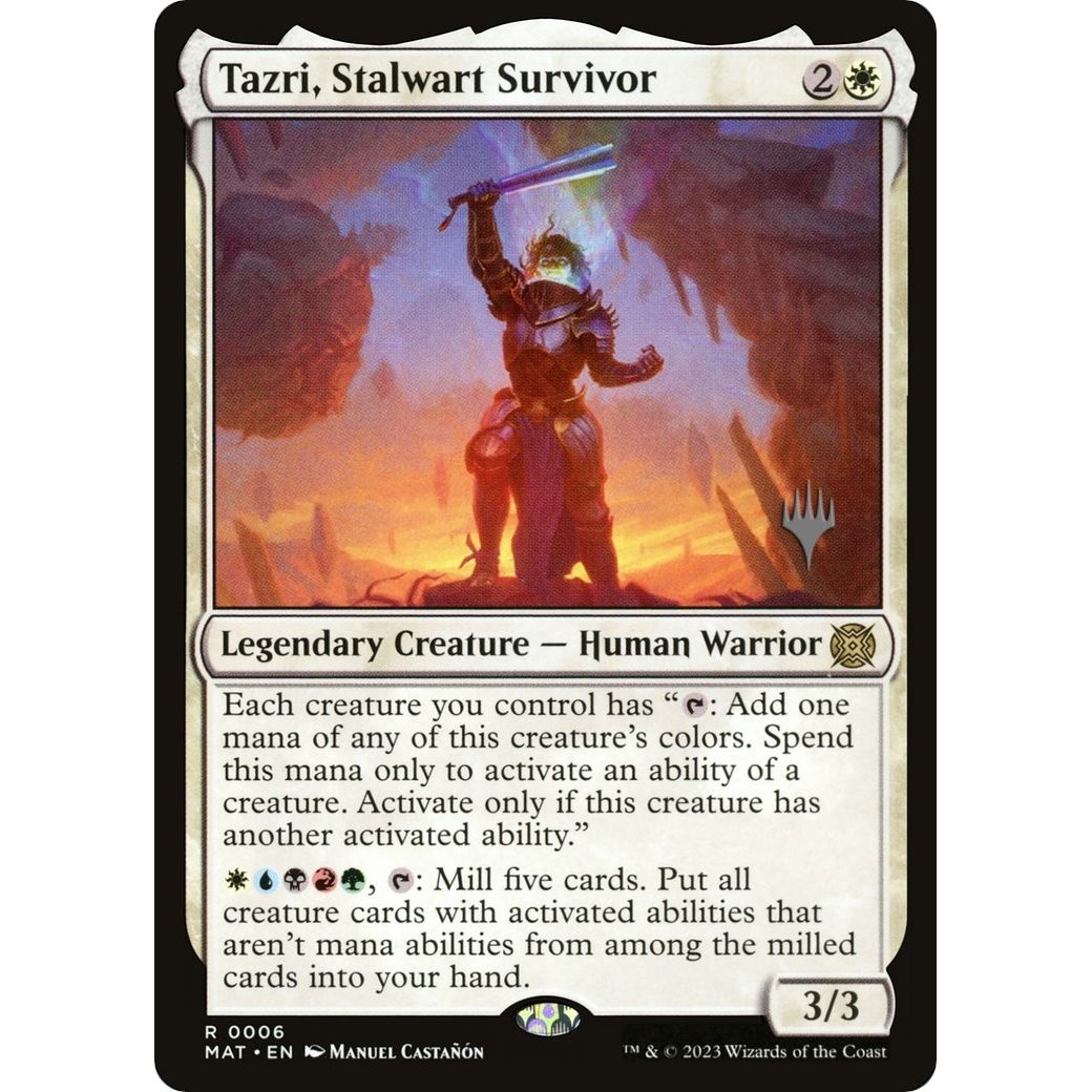 Image for Tazri, Stalwart Survivor (6) (PPLCI) - Magic: The Gathering