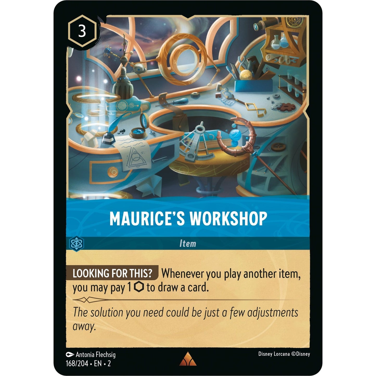Image for Maurice's Workshop (168/204) (2) - Disney Lorcana