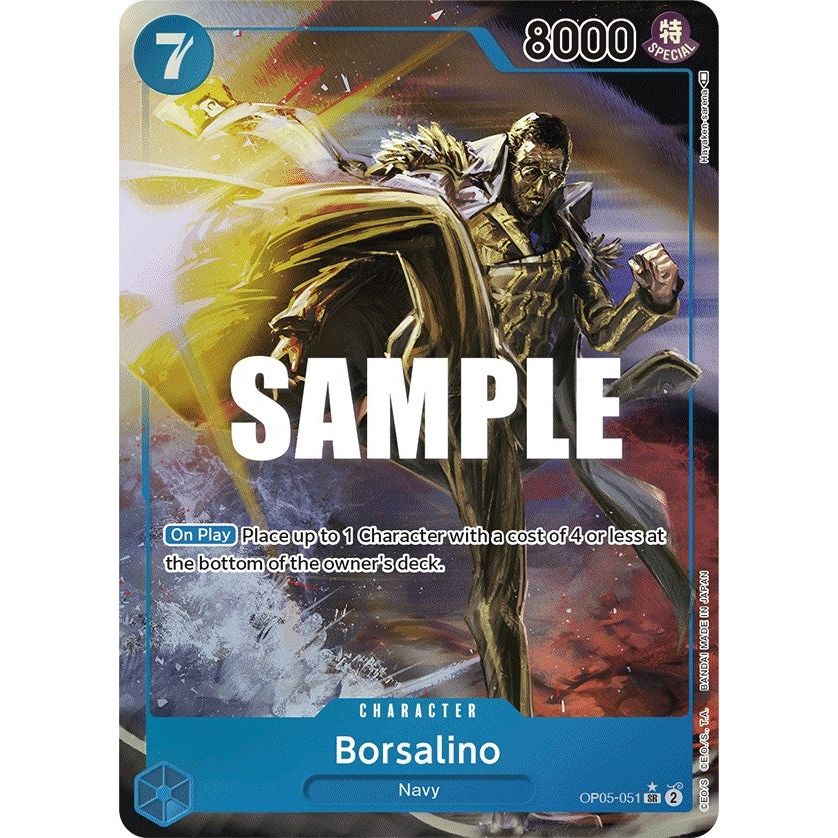 Image for Borsalino (Alternate Art) (OP05-051) (OP05) - One Piece Card Game