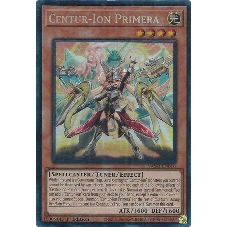 Image for Centur-Ion Primera (CR) (VASM-EN016) (VASM) - YuGiOh