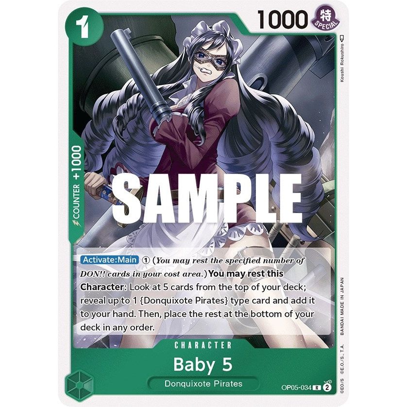 Image for Baby 5 (034) (OP05-034) (OP05) - One Piece Card Game