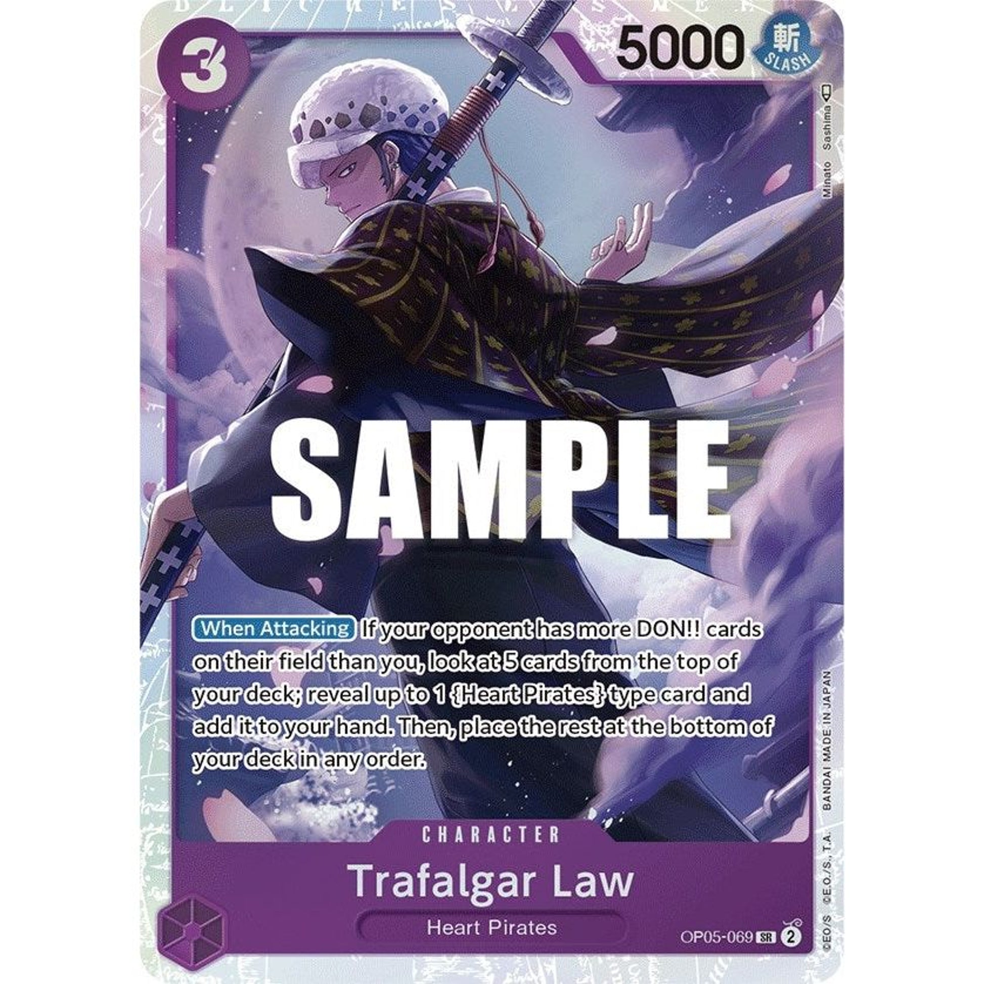 Image for Trafalgar Law (069) (OP05-069) (OP05) - One Piece Card Game