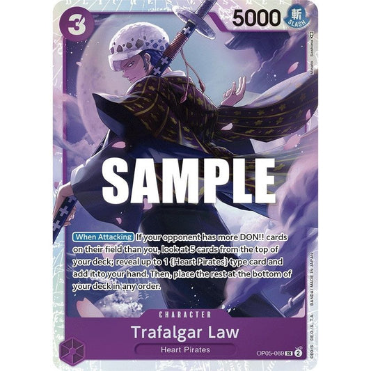 Image for Trafalgar Law (069) (OP05-069) (OP05) - One Piece Card Game