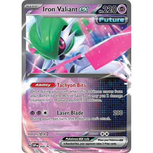 Image for Iron Valiant ex - 068 (068) (SVP) - Pokemon