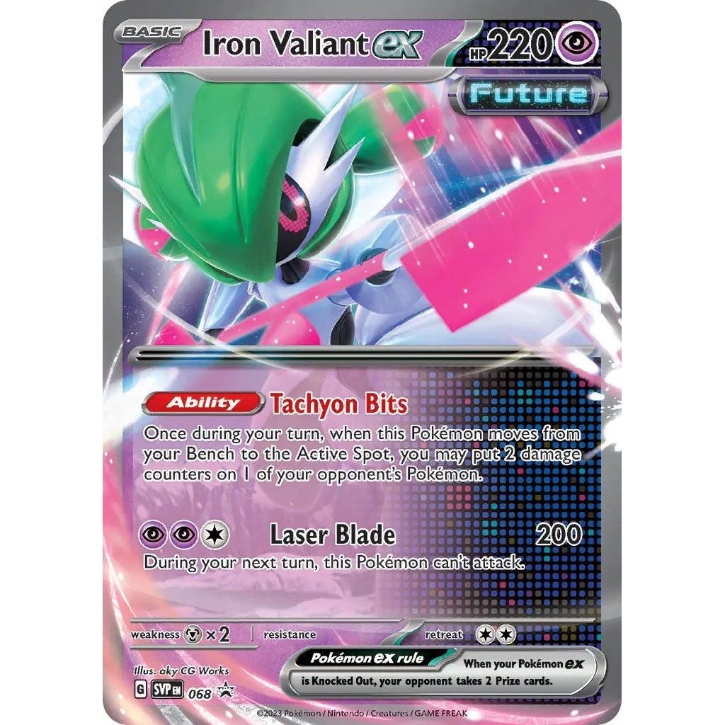 Image for Iron Valiant ex - 068 (068) (SVP) - Pokemon