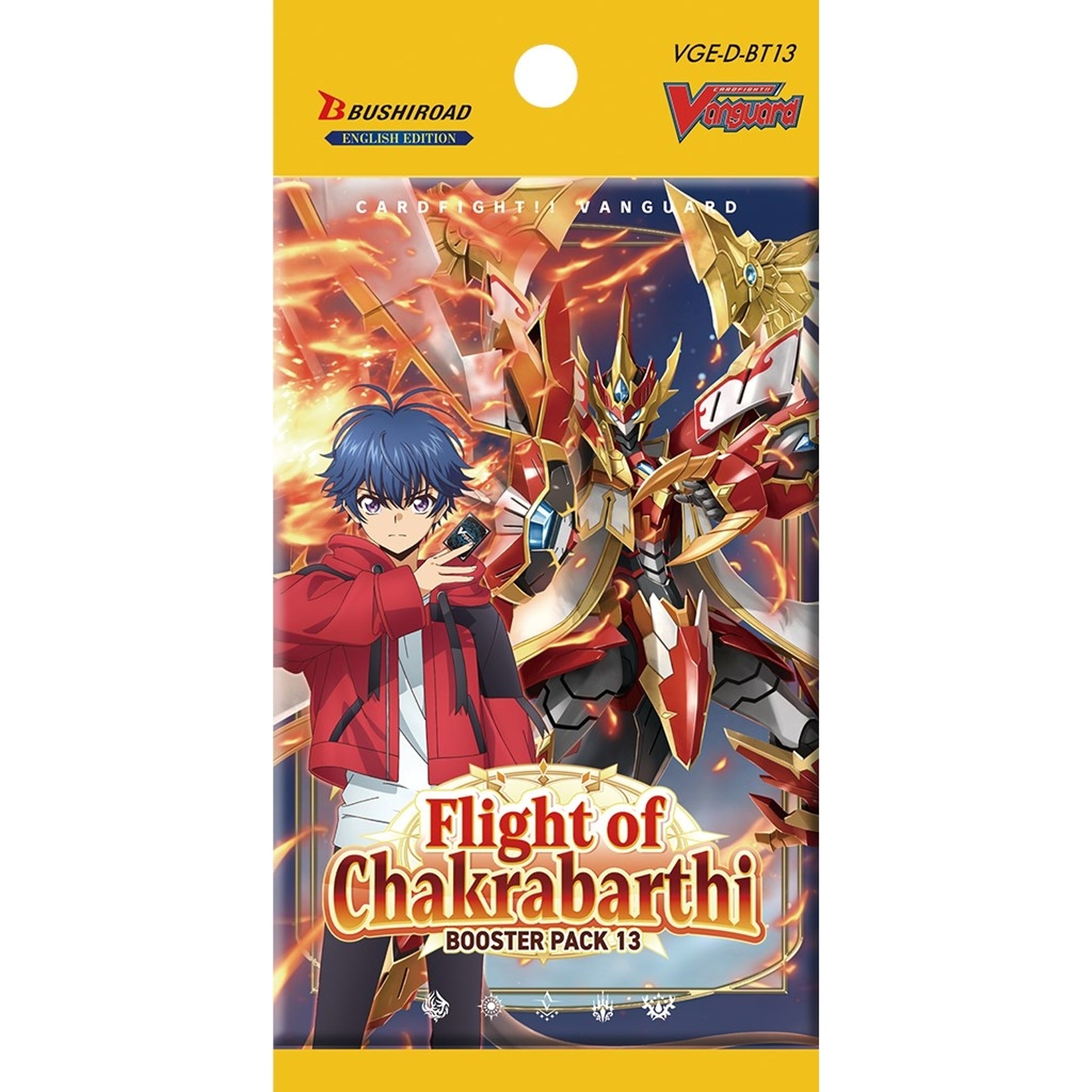 Image for Flight of Chakrabarthi Booster Pack - Cardfight Vanguard