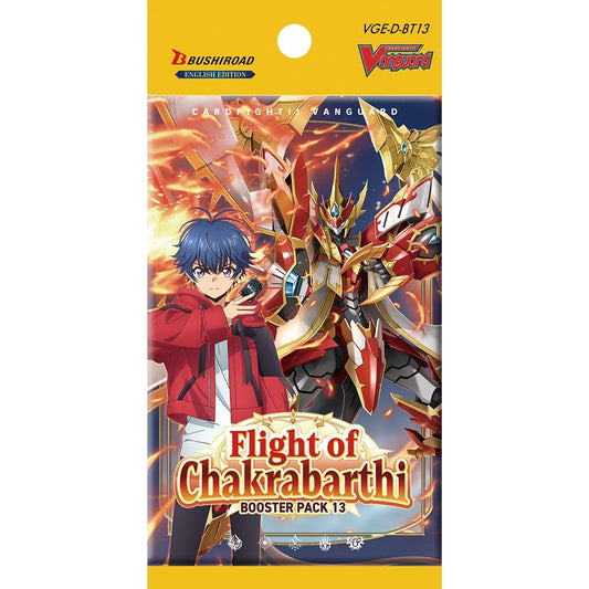 Image for Flight of Chakrabarthi Booster Pack - Cardfight Vanguard