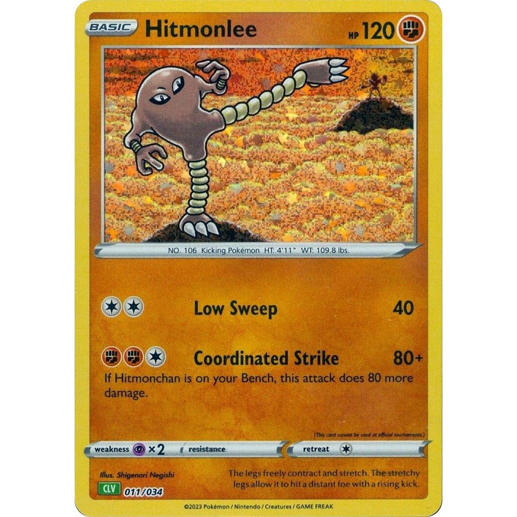 Image for Hitmonlee (011/034) (CL) - Pokemon
