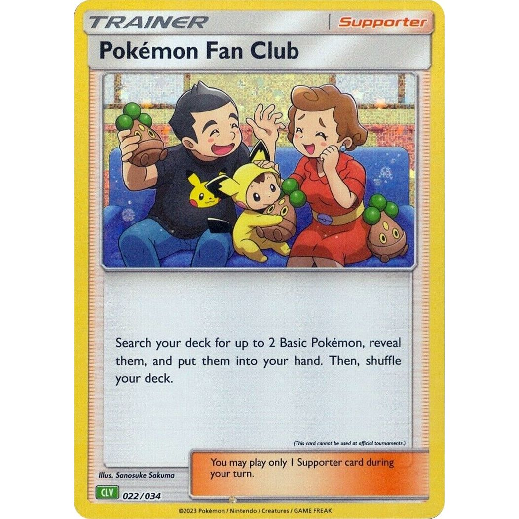 Image for Pokemon Fan Club (CLV) (022/034) (CL) - Pokemon