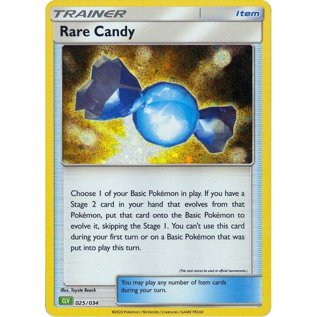 Image for Rare Candy (CLV) (025/034) (CL) - Pokemon