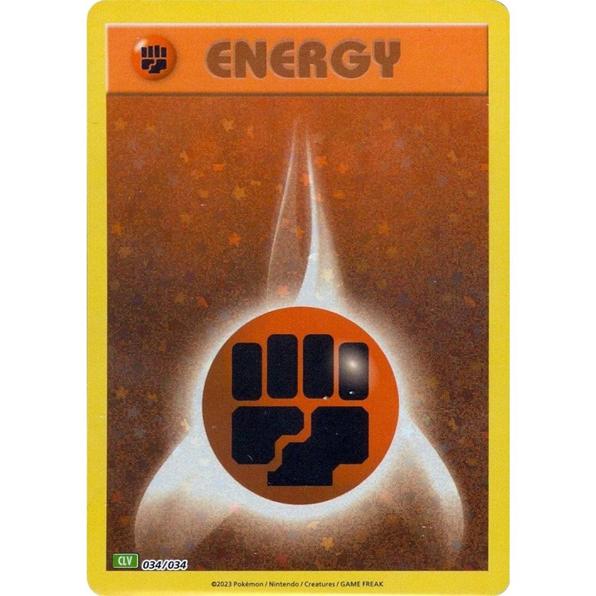 Image for Basic Fighting Energy (034/034) (CL) - Pokemon