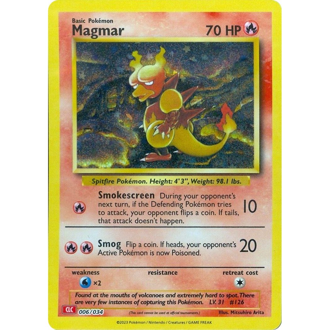 Image for Magmar (006/034) (CL) - Pokemon