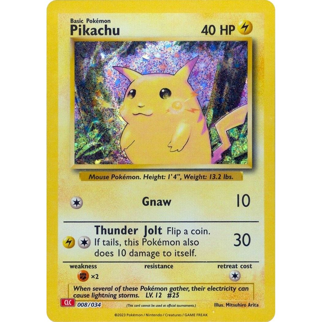 Image for Pikachu (008/034) (CL) - Pokemon
