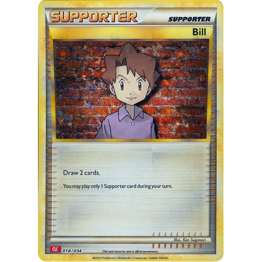 Image for Bill (CLC) (018/034) (CL) - Pokemon