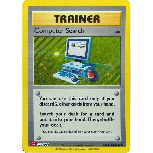 Image for Computer Search (CLC) (020/034) (CL) - Pokemon