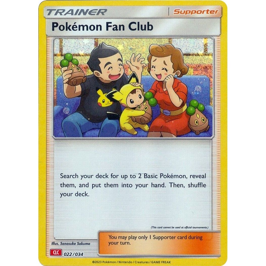 Image for Pokemon Fan Club (CLC) (022/034) (CL) - Pokemon