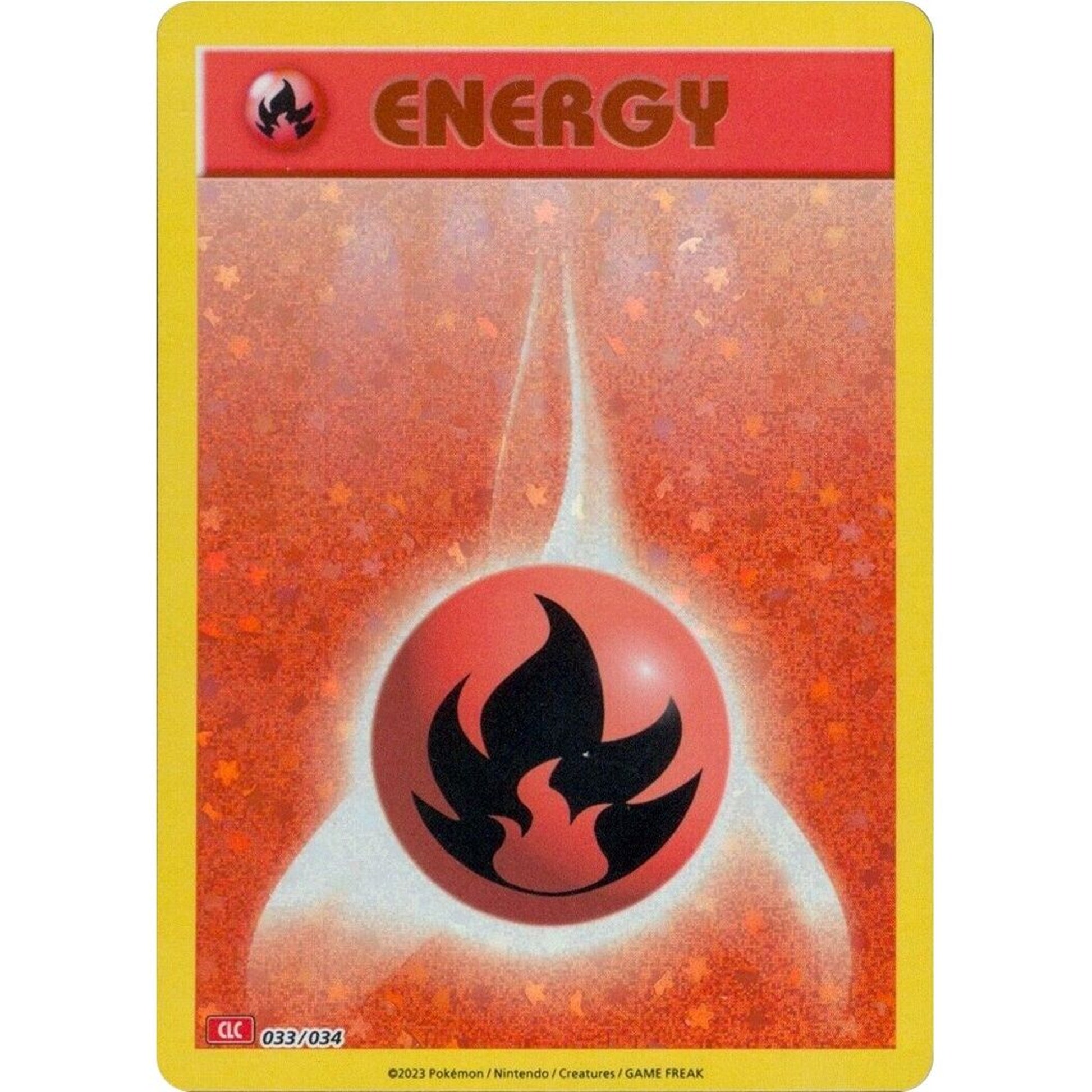Image for Basic Fire Energy (033/034) (CL) - Pokemon