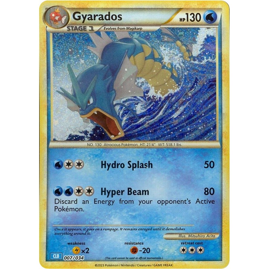 Image for Gyarados (007/034) (CL) - Pokemon